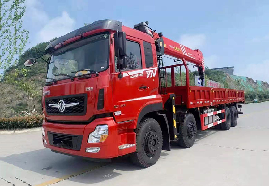 國(guó)六東風(fēng)??D7V前四后八隨車(chē)??吊